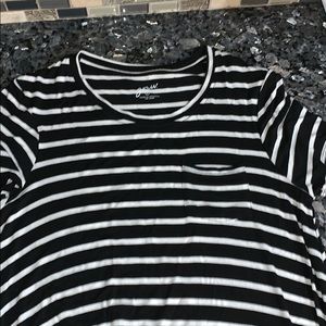Target Dresses - Black and white striped t shirt dress Target Dresses - Black and white striped t shirt dress